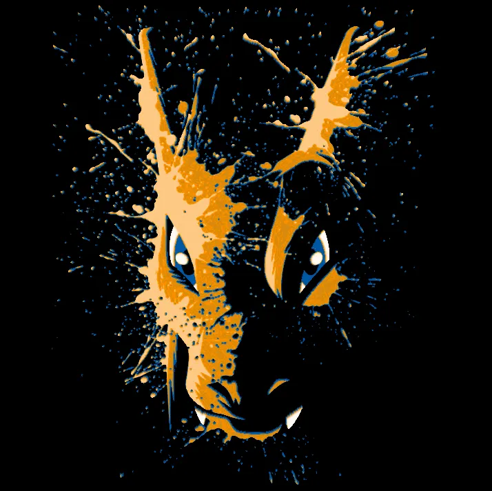 Charizard / Pokemon / Wall Art / MultiColor