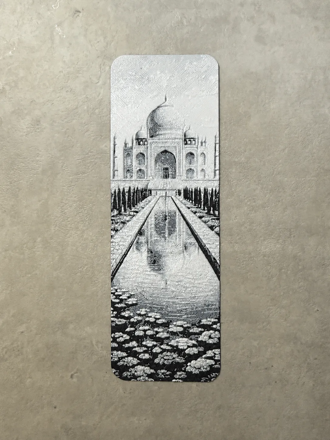 Taj Mahal Bookmark (0.2mm)