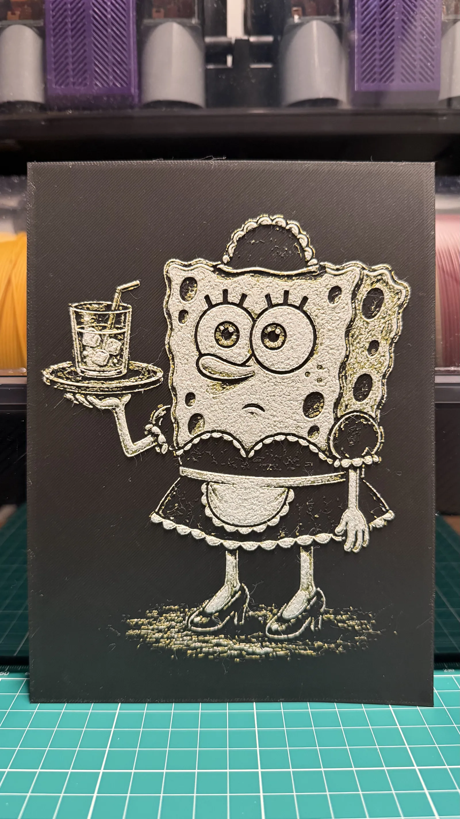 Spongebob HueForge