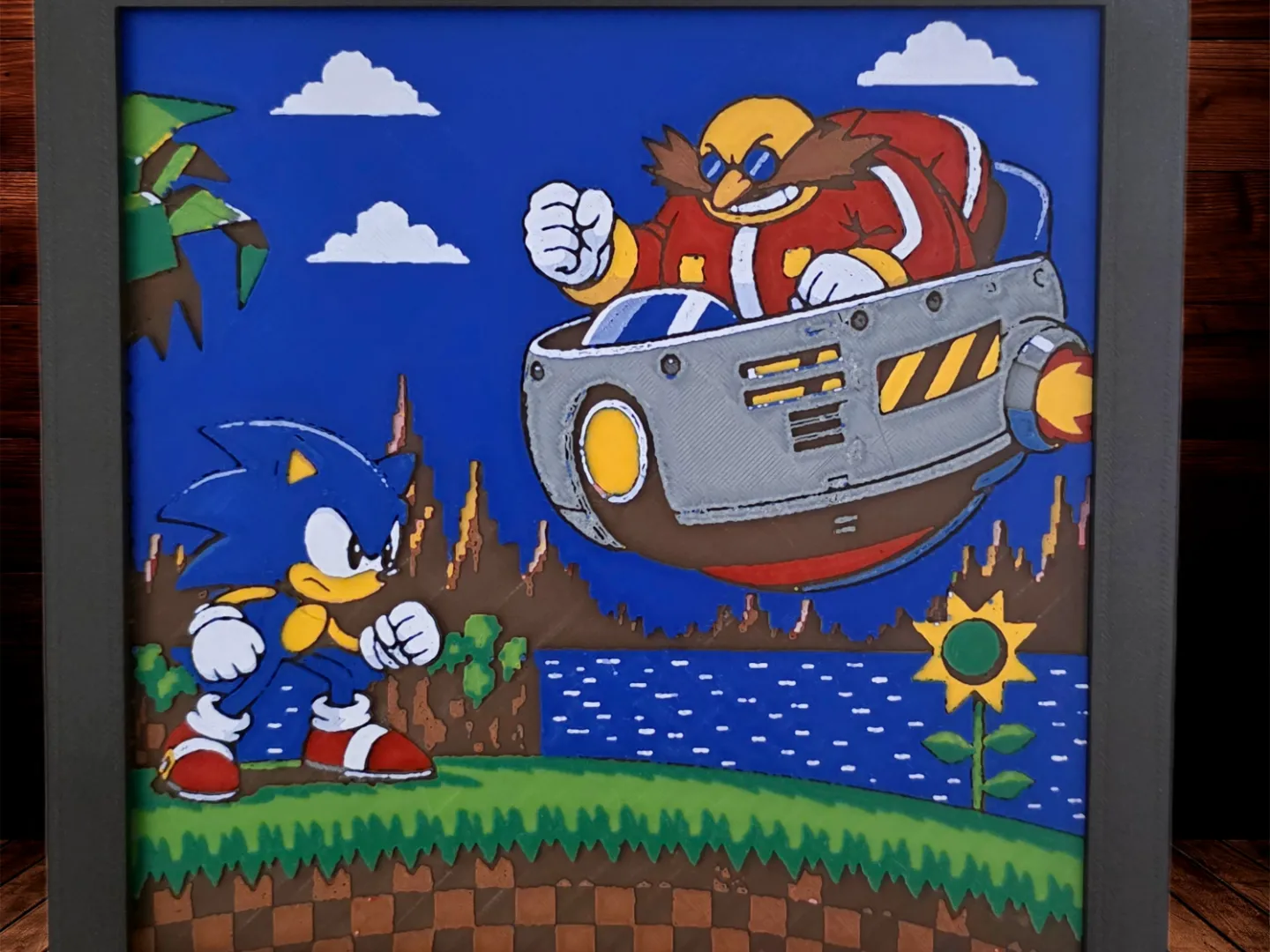 Sonic vs Dr. Robotnik
