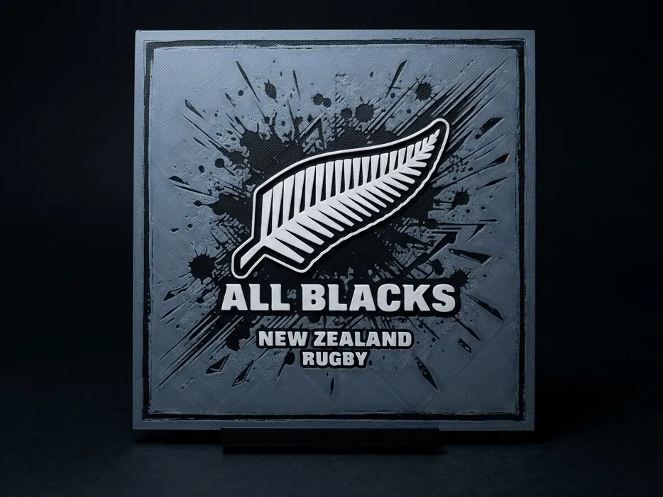 New Zealand All Blacks - Hueforge