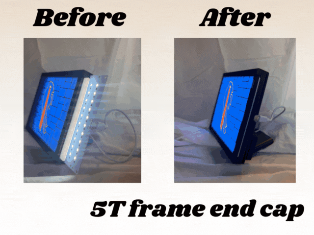 Texas Tech Swappable Stained Glass Light