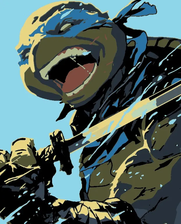 Hueforge: Teenage Mutant Ninja Turtles - Leonardo