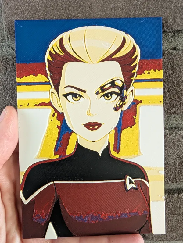 Lower Decks Seven of Nine | Hue Forge | 5 colours