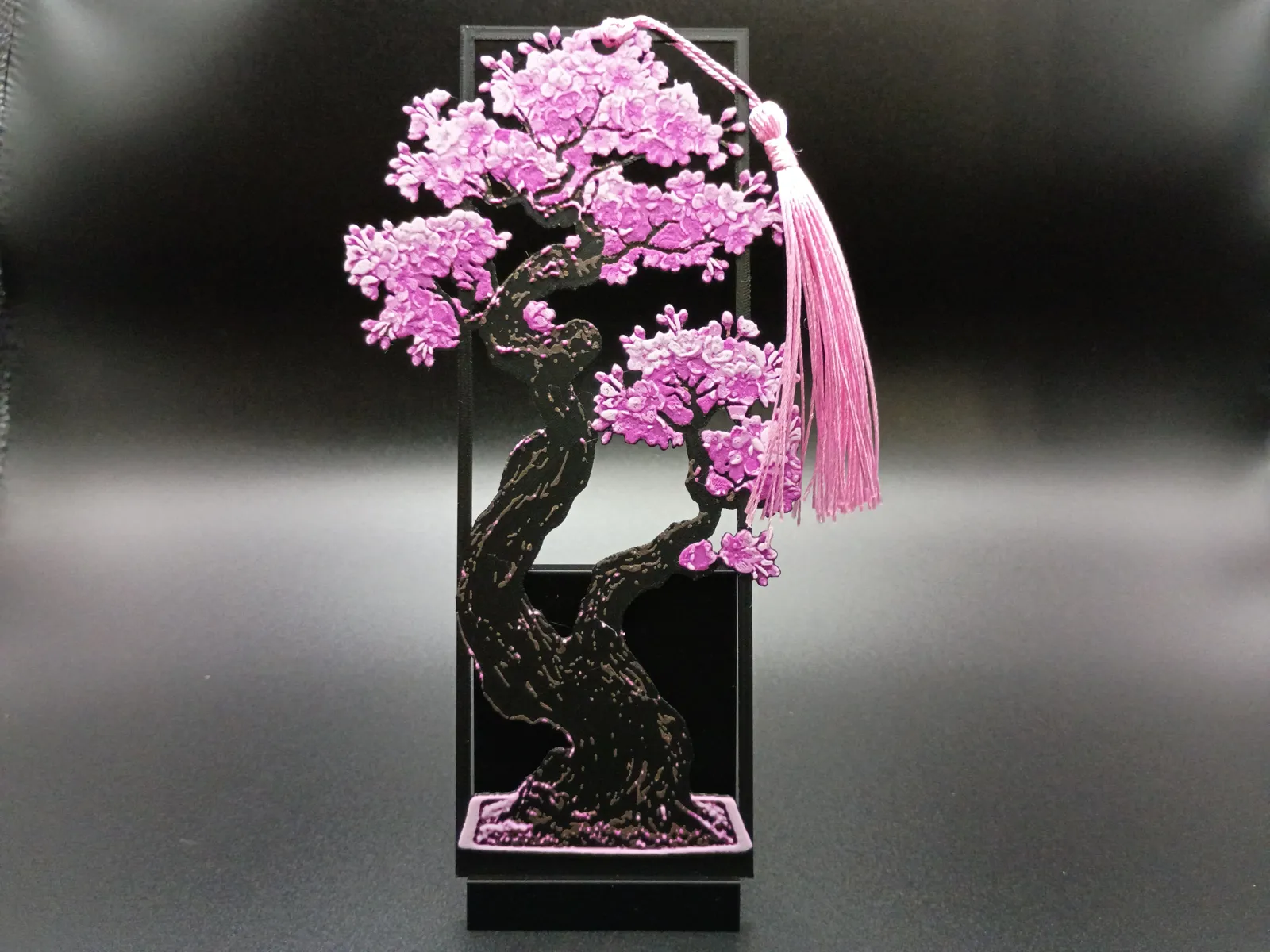 Sakura Bookmark Framed