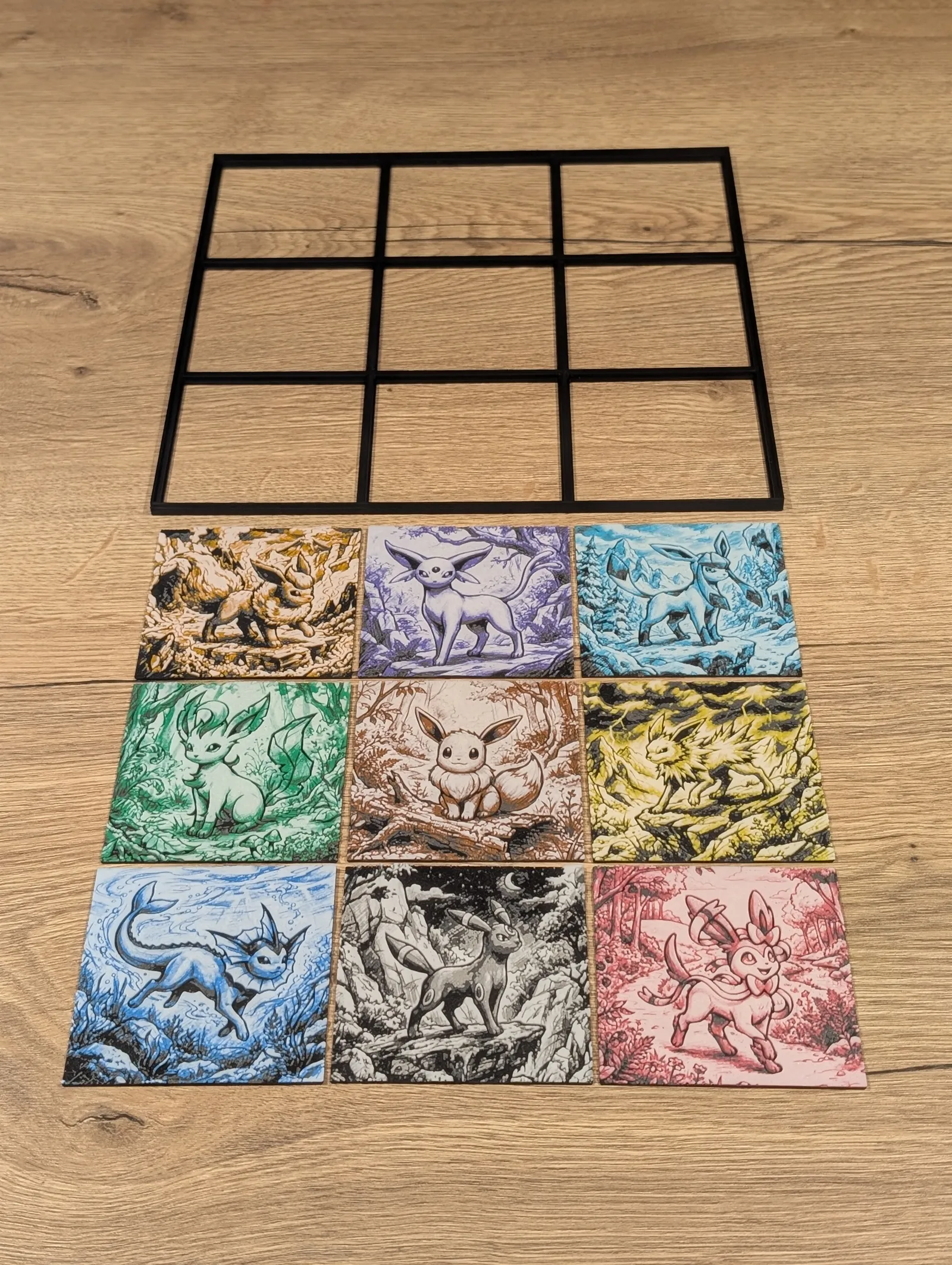 Eeveelution Pokemon Hueforge & Frame