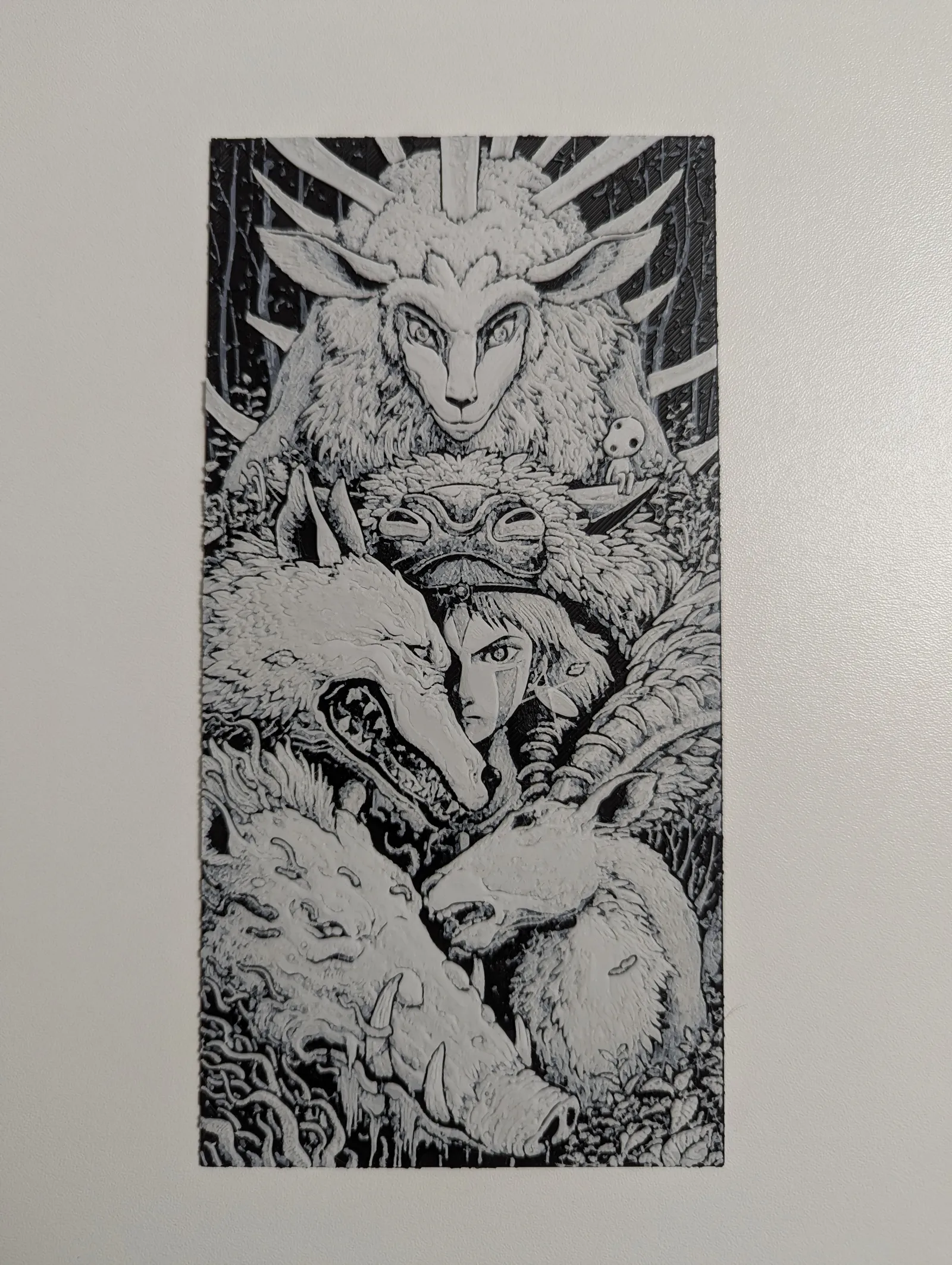 Prinzessin Mononoke HueForge