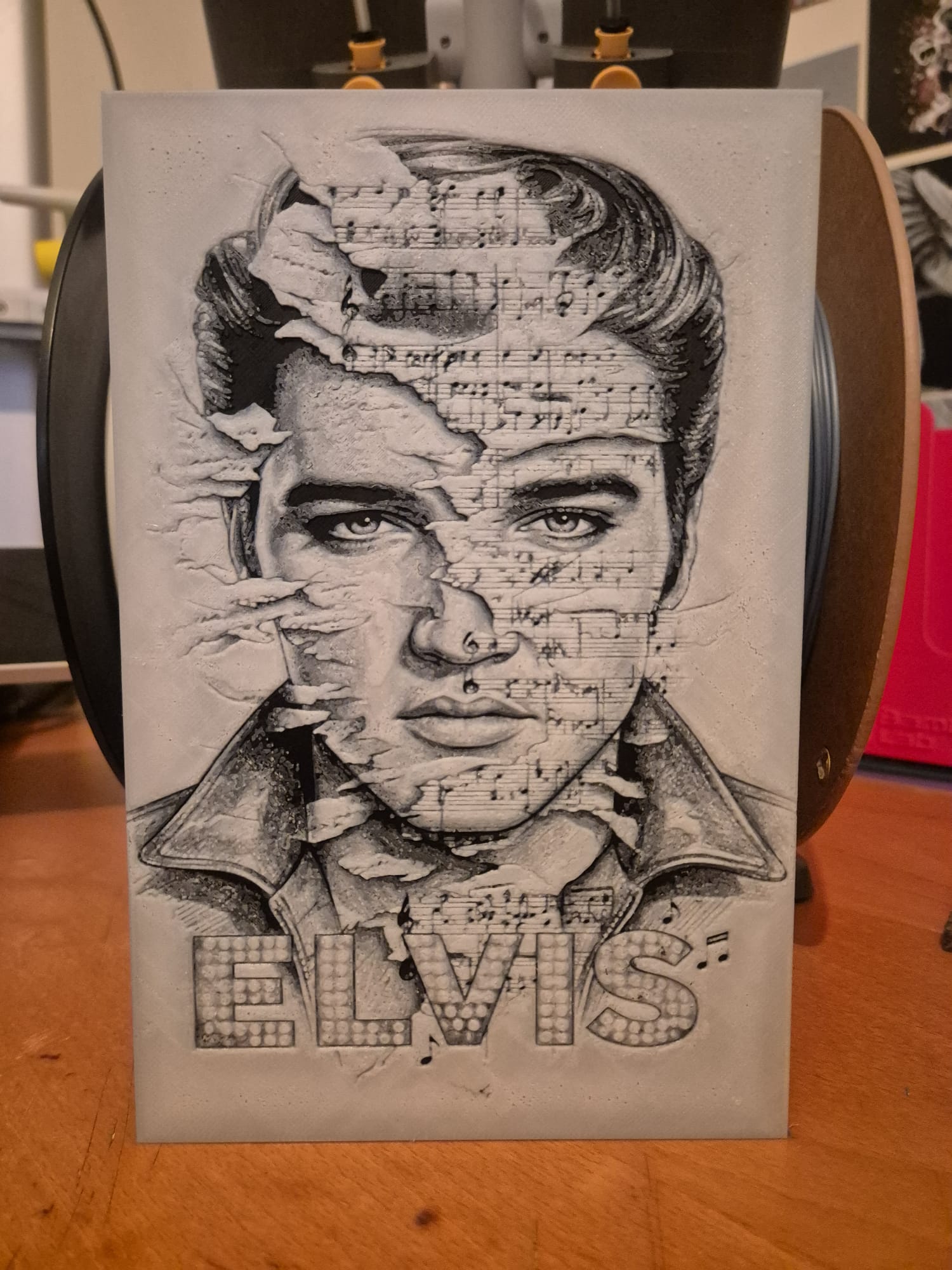 elvis song papers hueforge