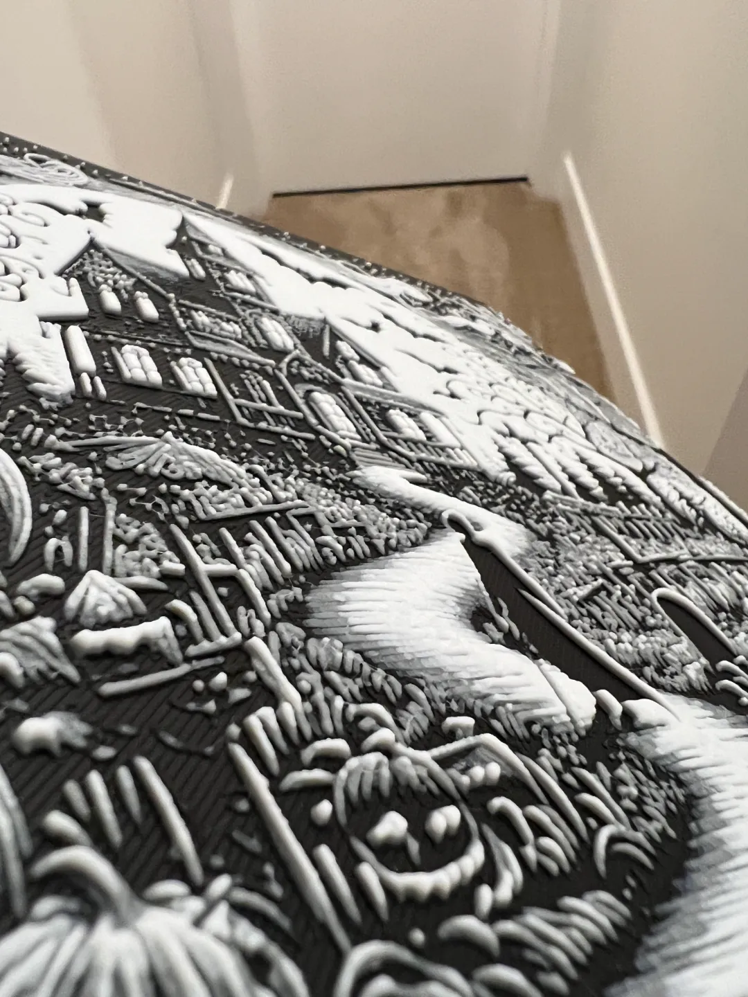 High Detail Halloween Hueforge Art NO AMS Needed
