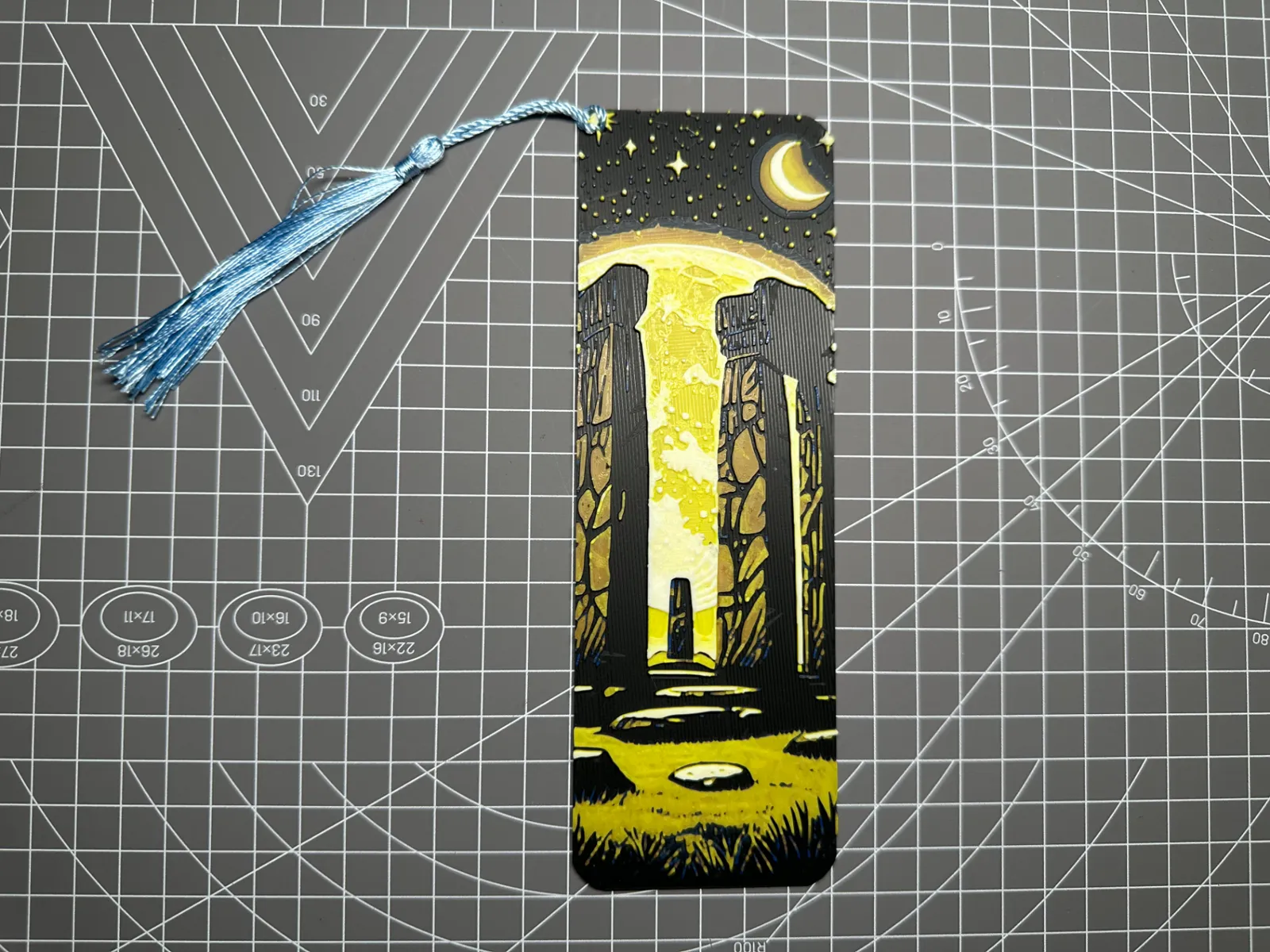 BookMark_Stonehenge_Hueforge