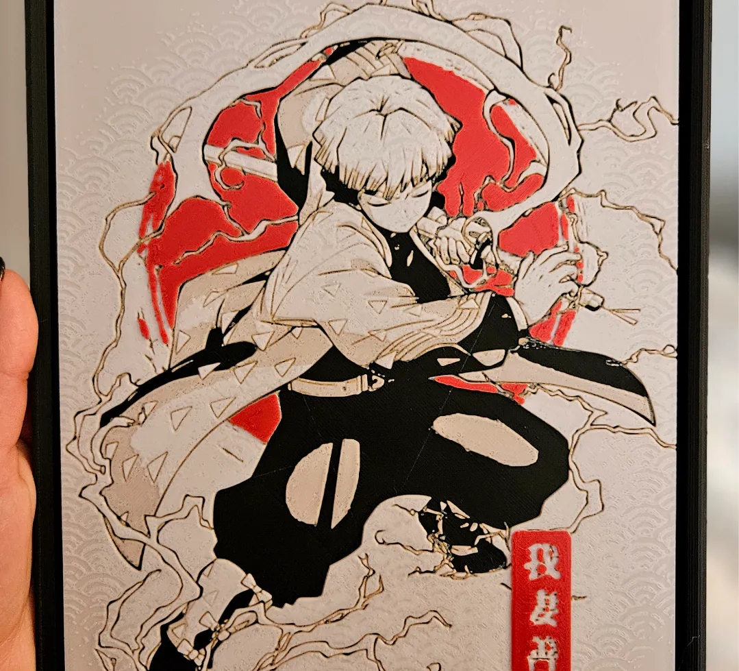 Zenitsu Agatsuma - Demon Slayer (HueForge)