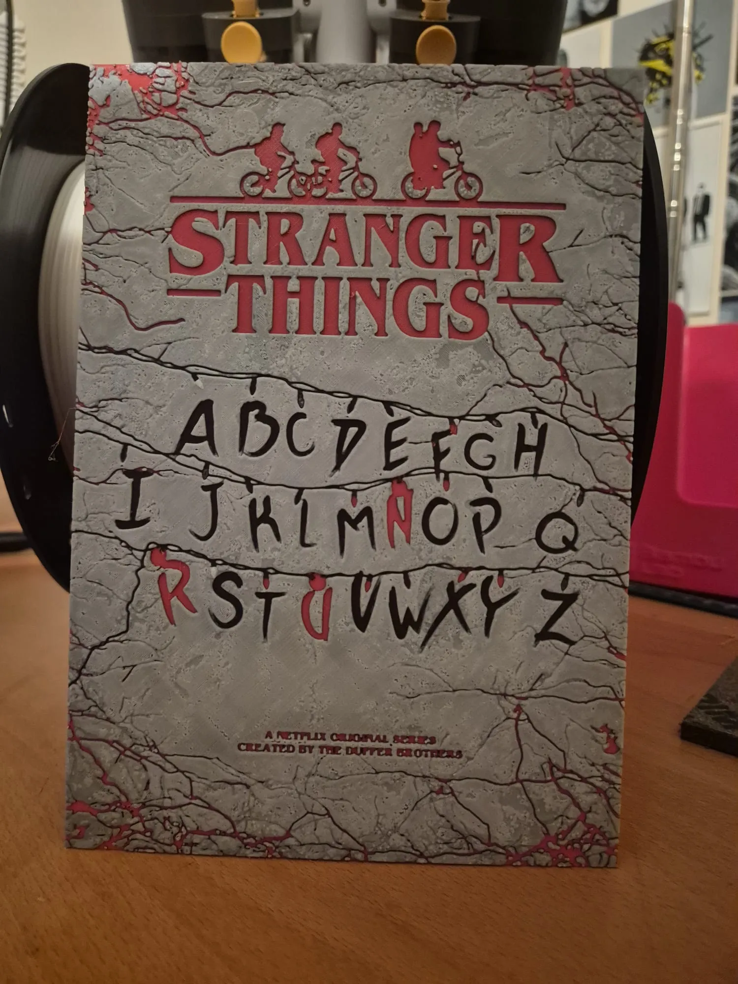 strangerthings poster hueforge