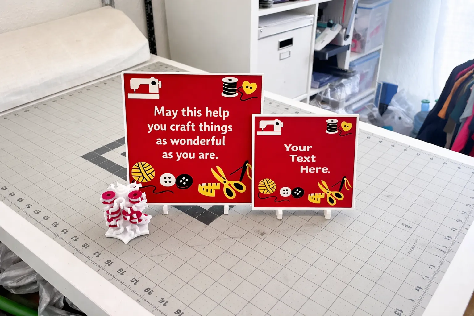 Custom Sewing Gift Sign