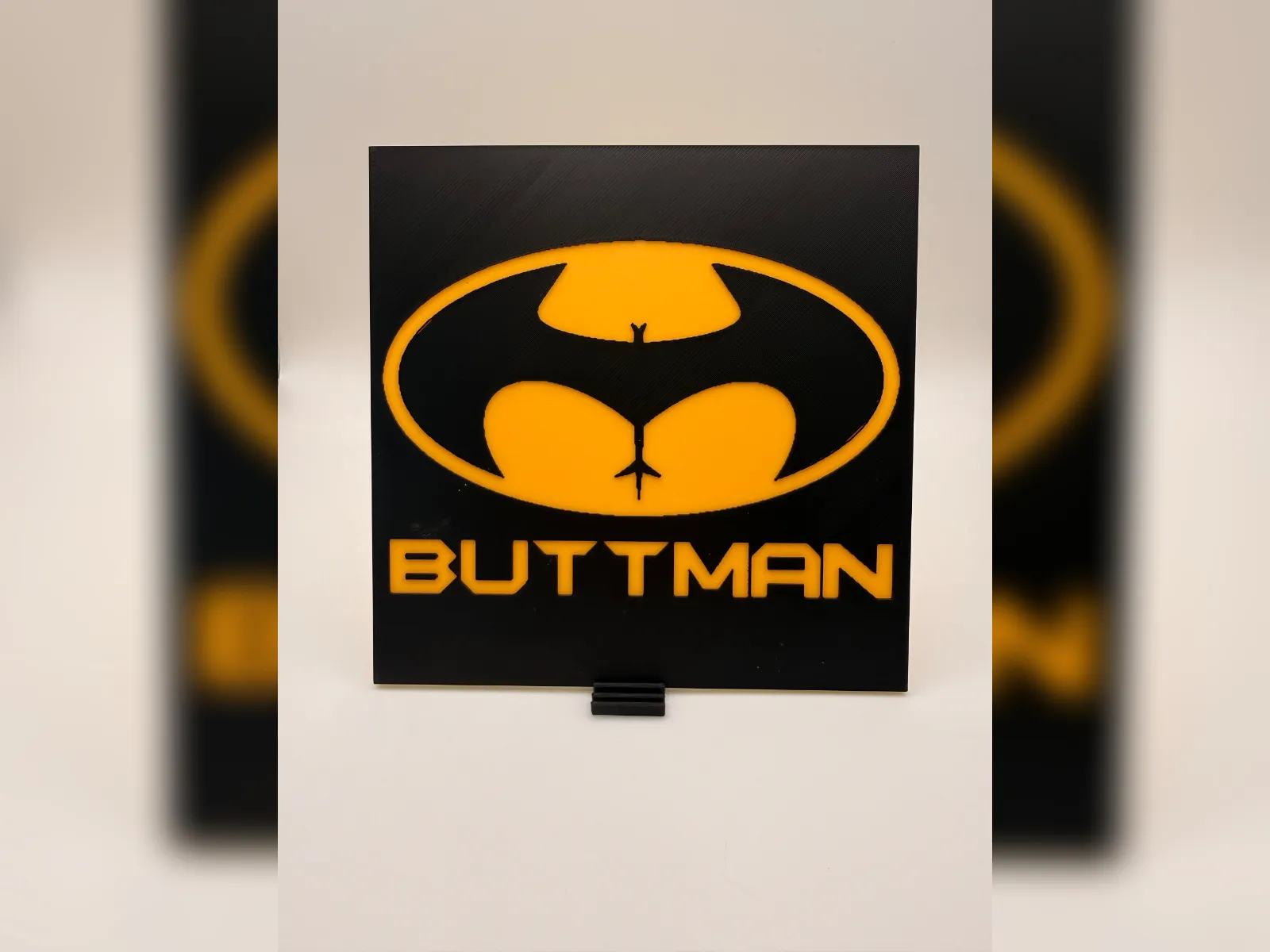 Buttman Batman Parody HueForge Print