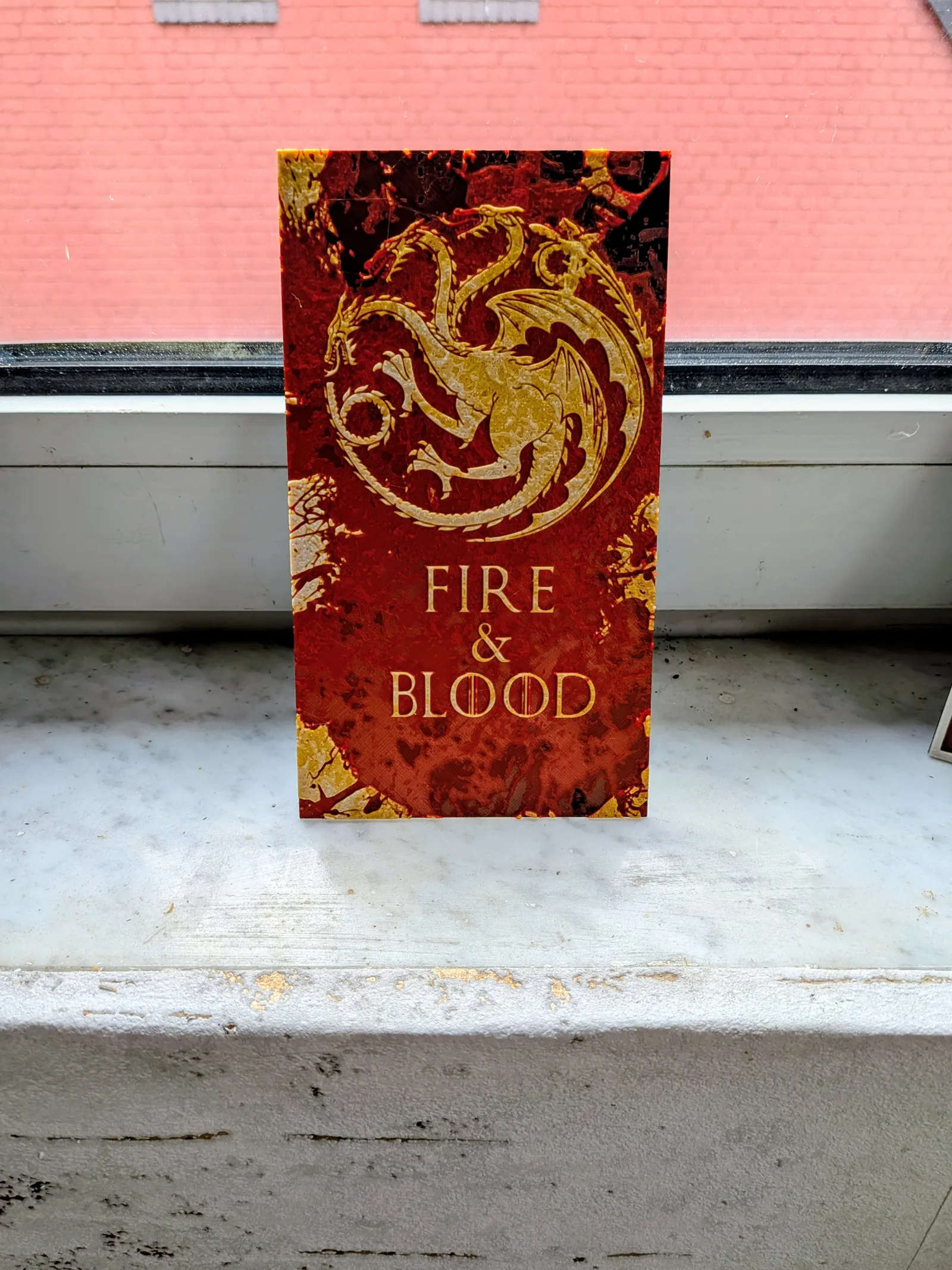 "Fire & Blood" HueForge