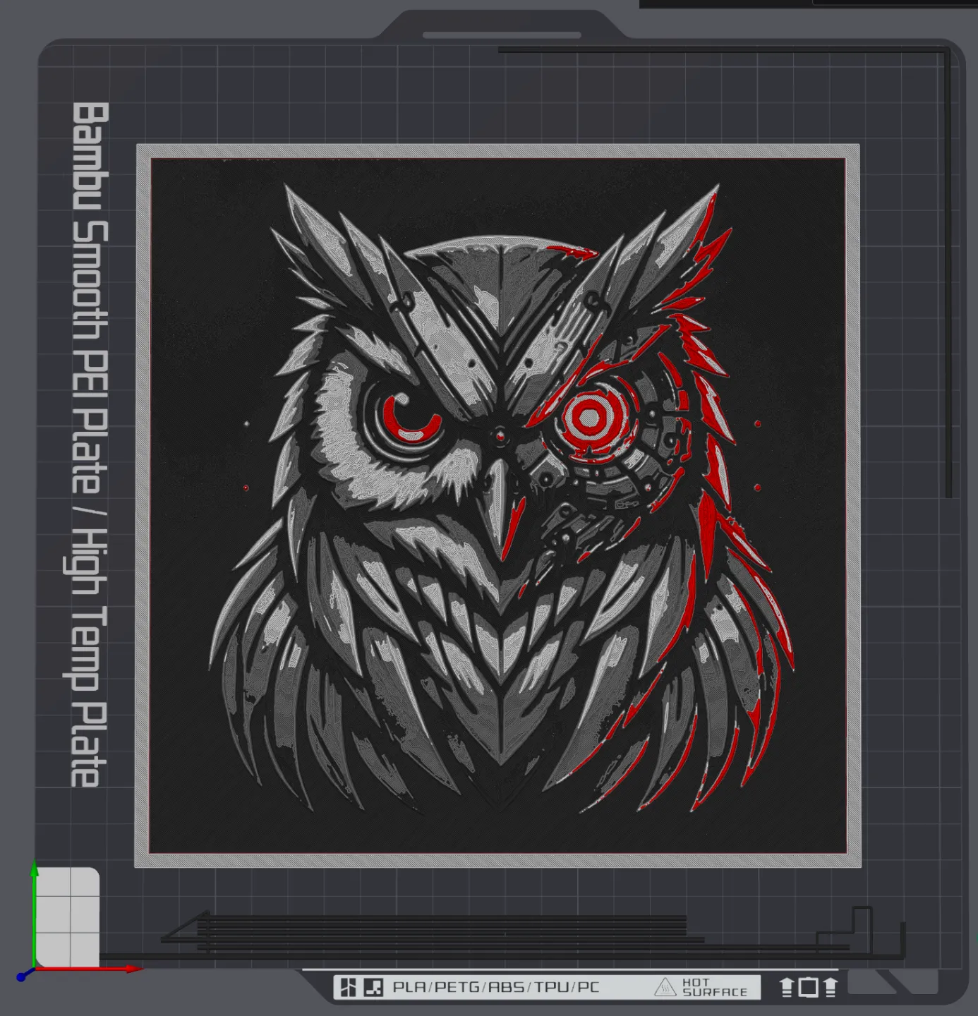 Cyberowl Hueforge