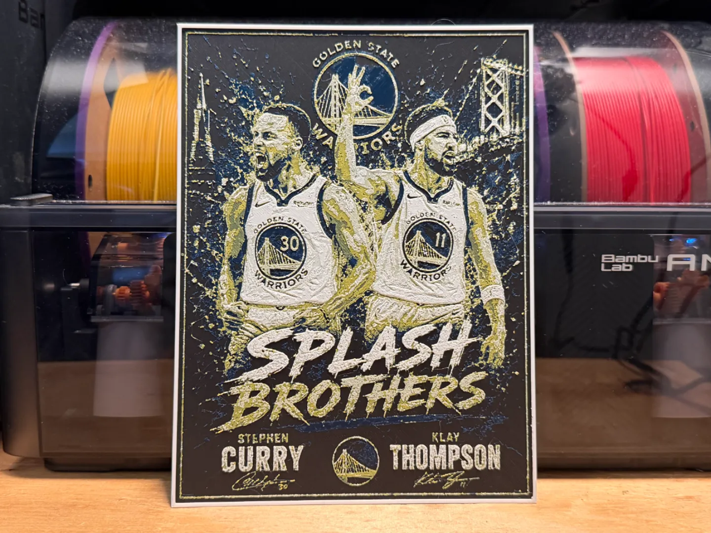Splash Brothers Poster HueForge