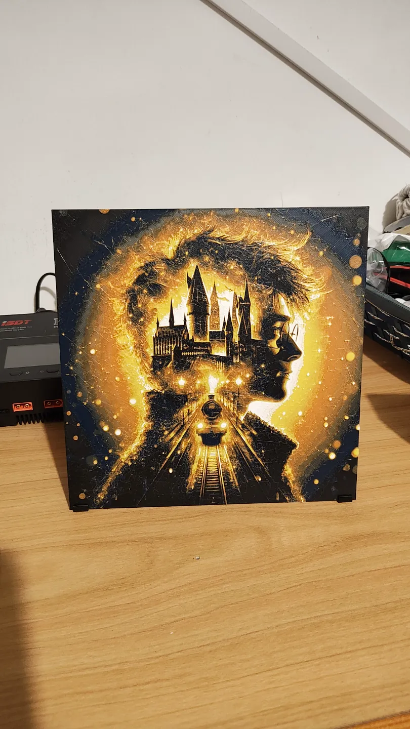 Harry Potter HueForge poster