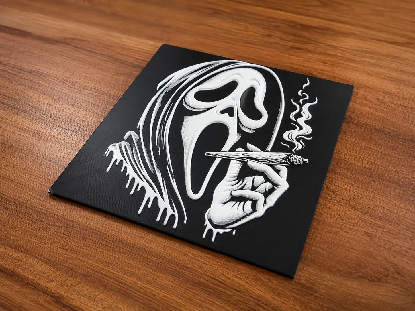 Ghost Face - Scream Horror HueForge Art