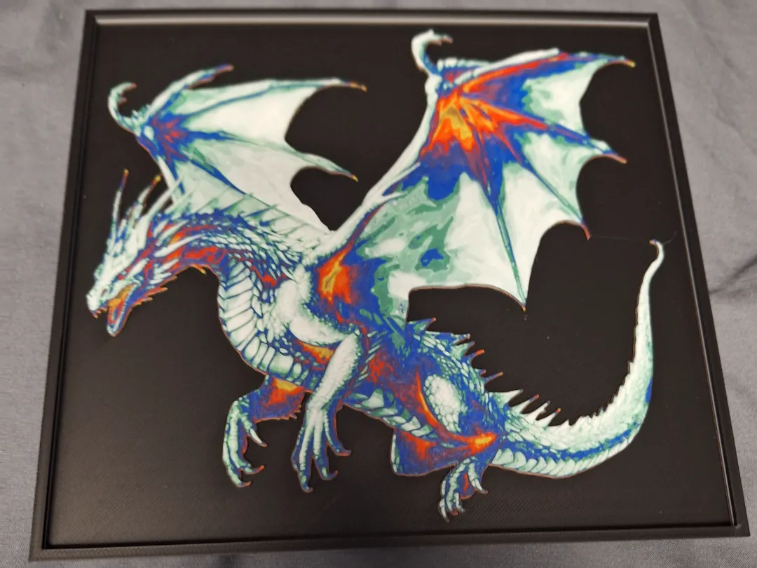 Color Flying Dragon Hue Forge