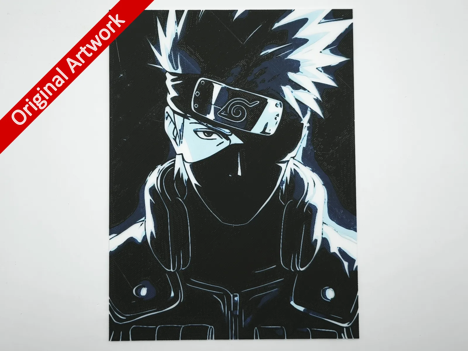 Kakashi with backlight effect