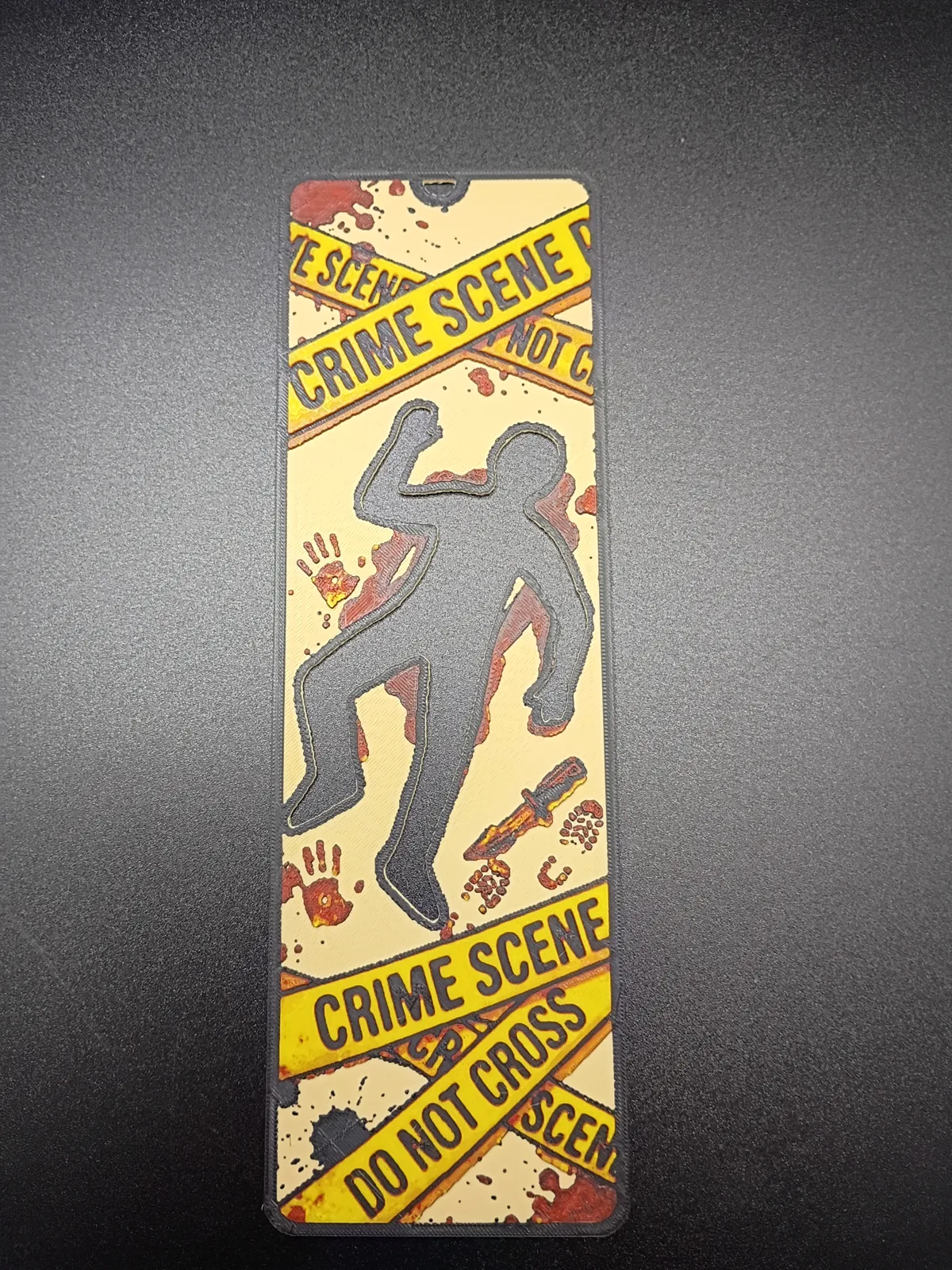 Crime Scene, Mystery Bookmark