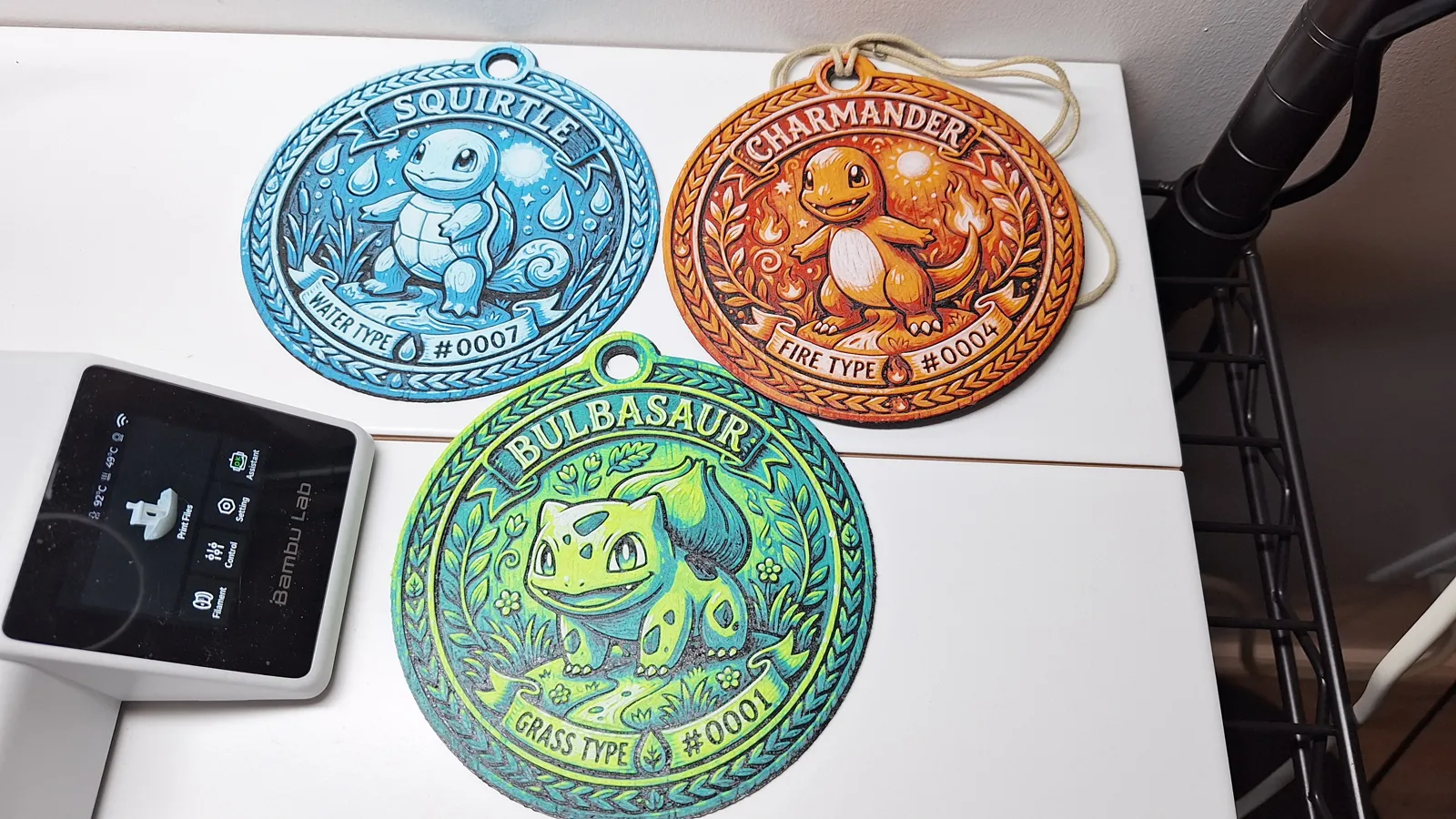 Pokemon - Charmander Medallion - 4 Colour