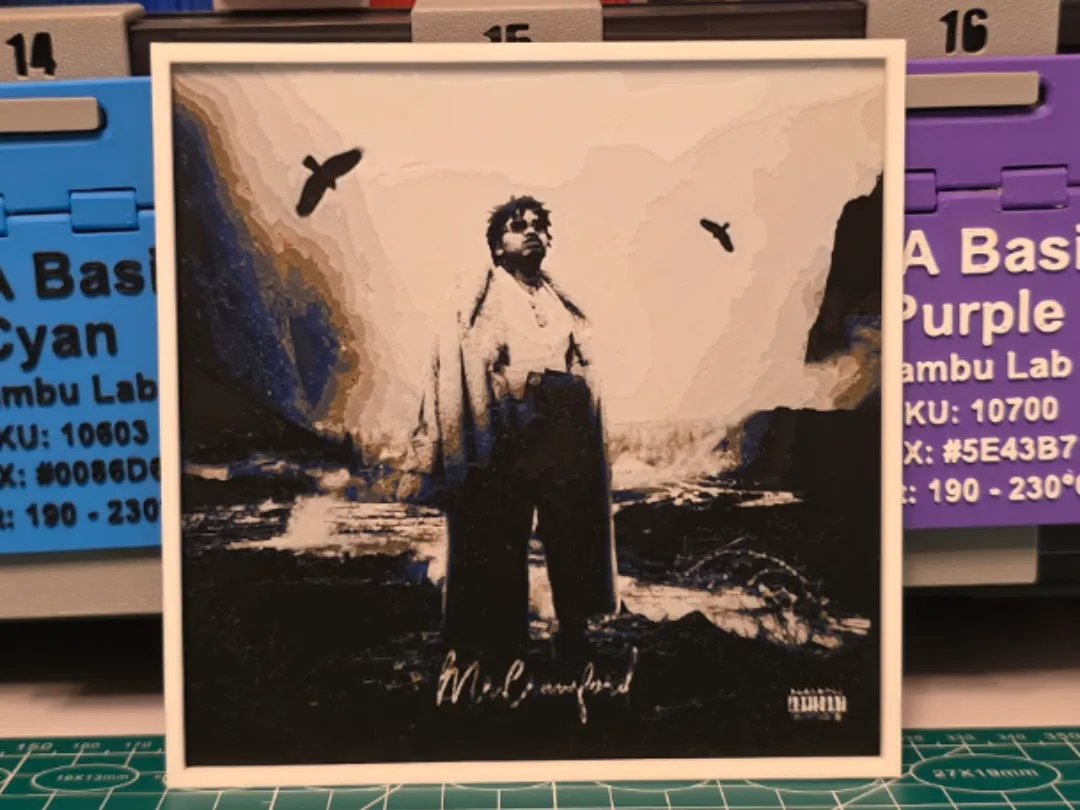 NoCap "Mr. Crawford" Album - Hueforge Art