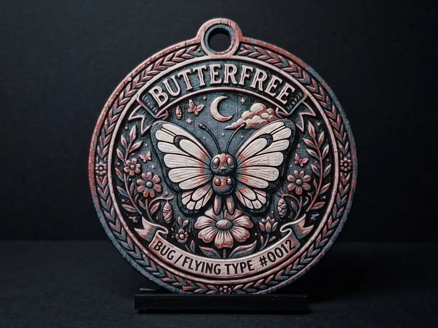 Butterfree #0012 - Pokemon Ornament