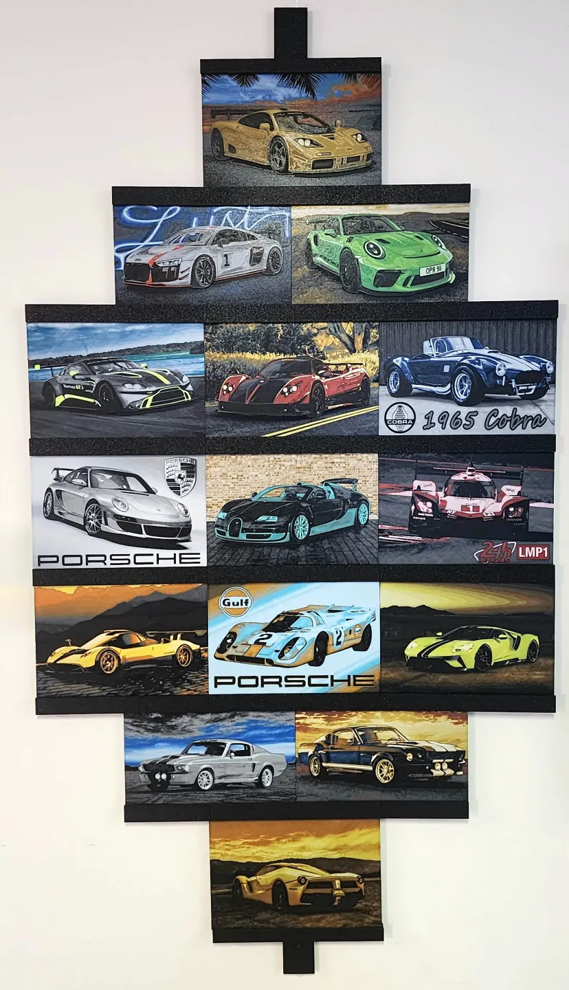 Hueforge Modular Wall Display