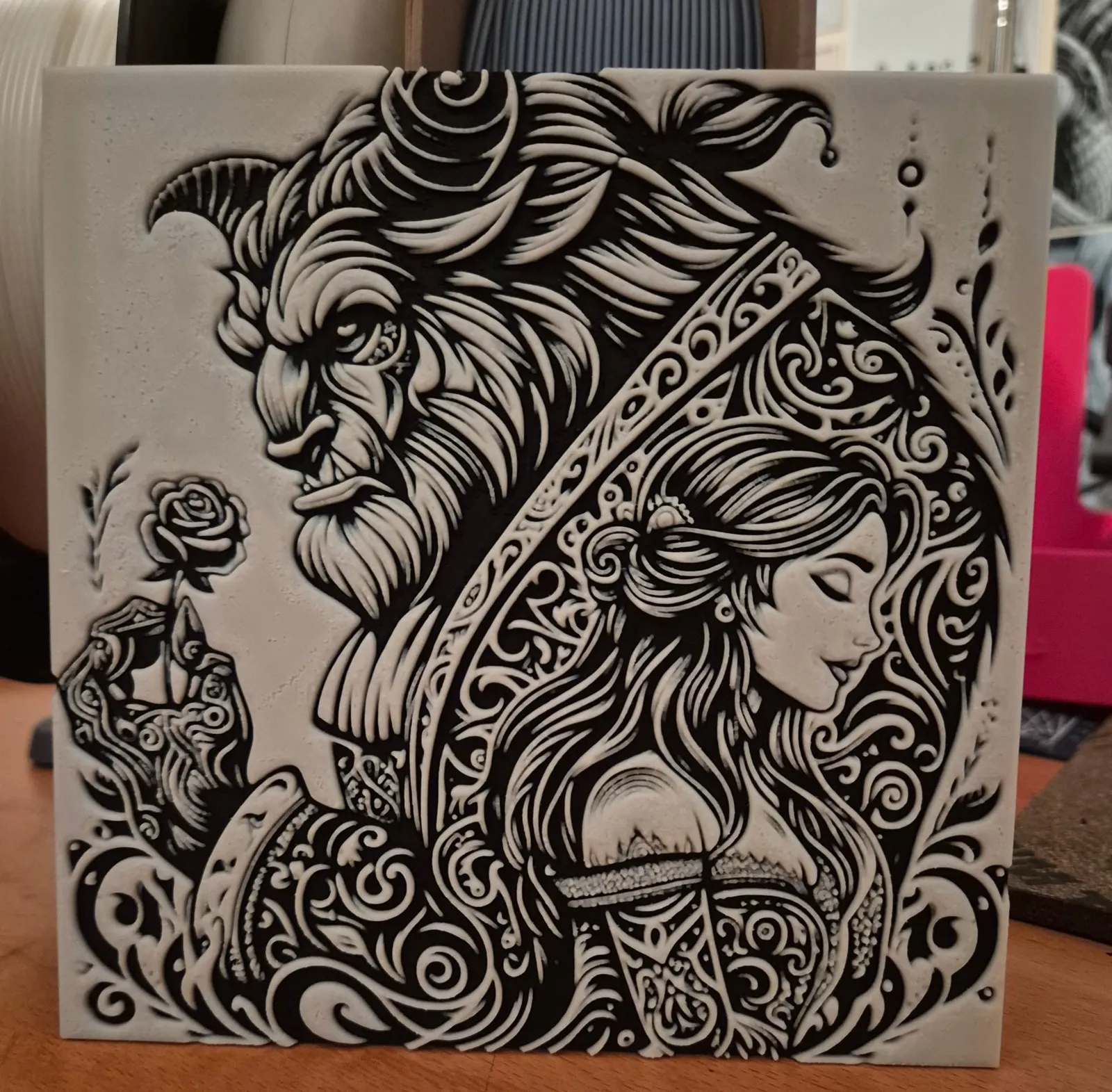 Beauty and the Beast hueforge