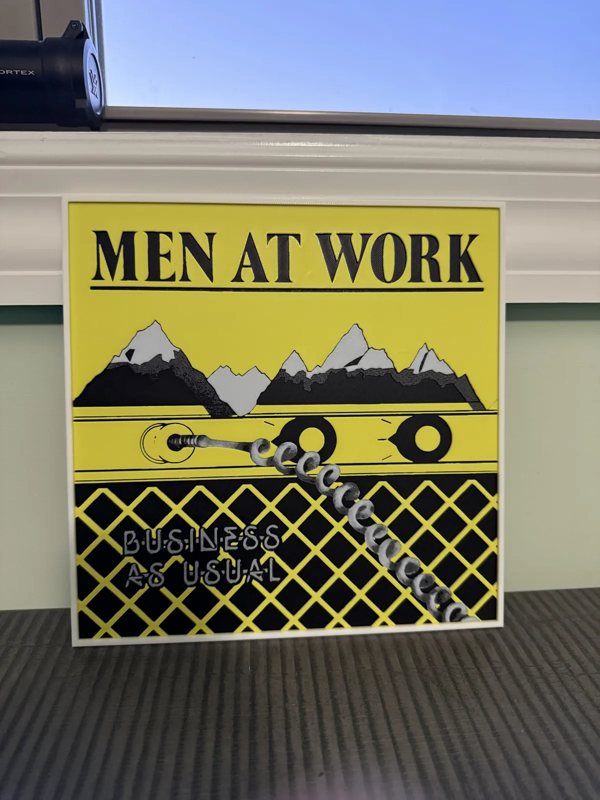 Men At Work album cover hueforge