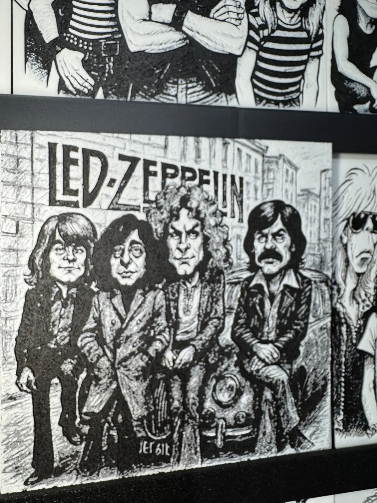 Hue Forge Karikatur Led Zeppelin