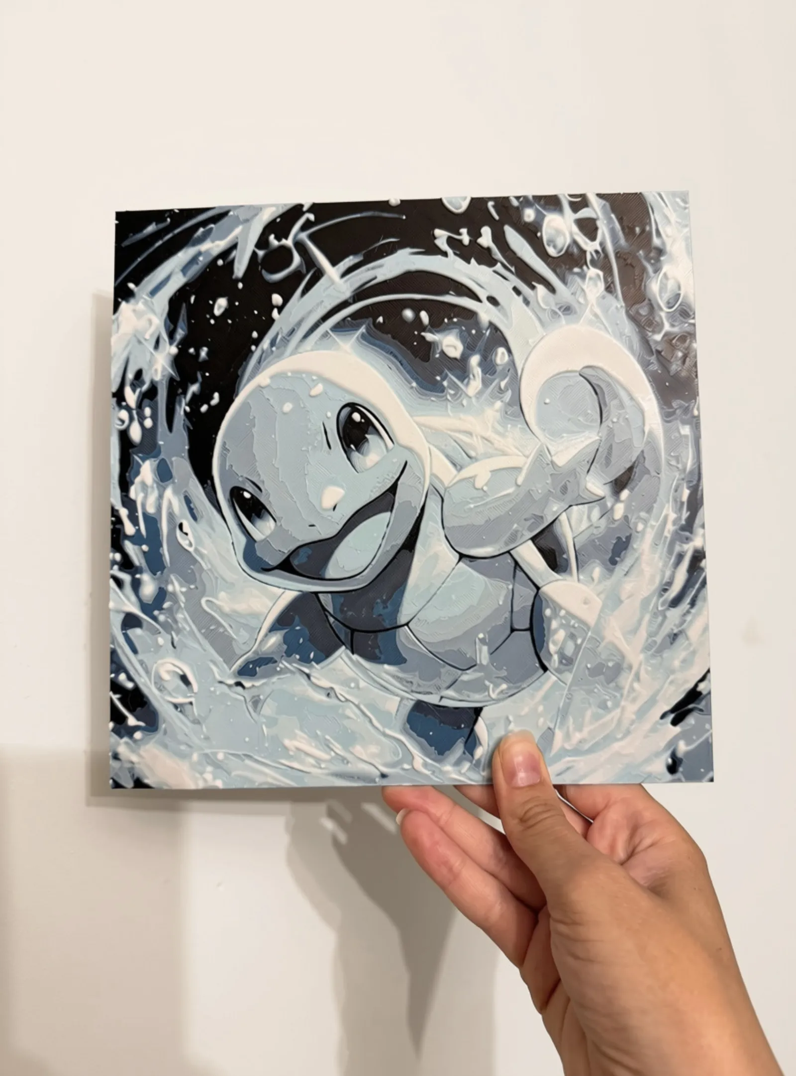 Squirtle Pokemon Art Hueforge