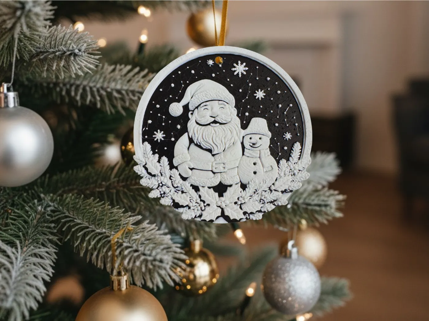Christmas Santa Decoration