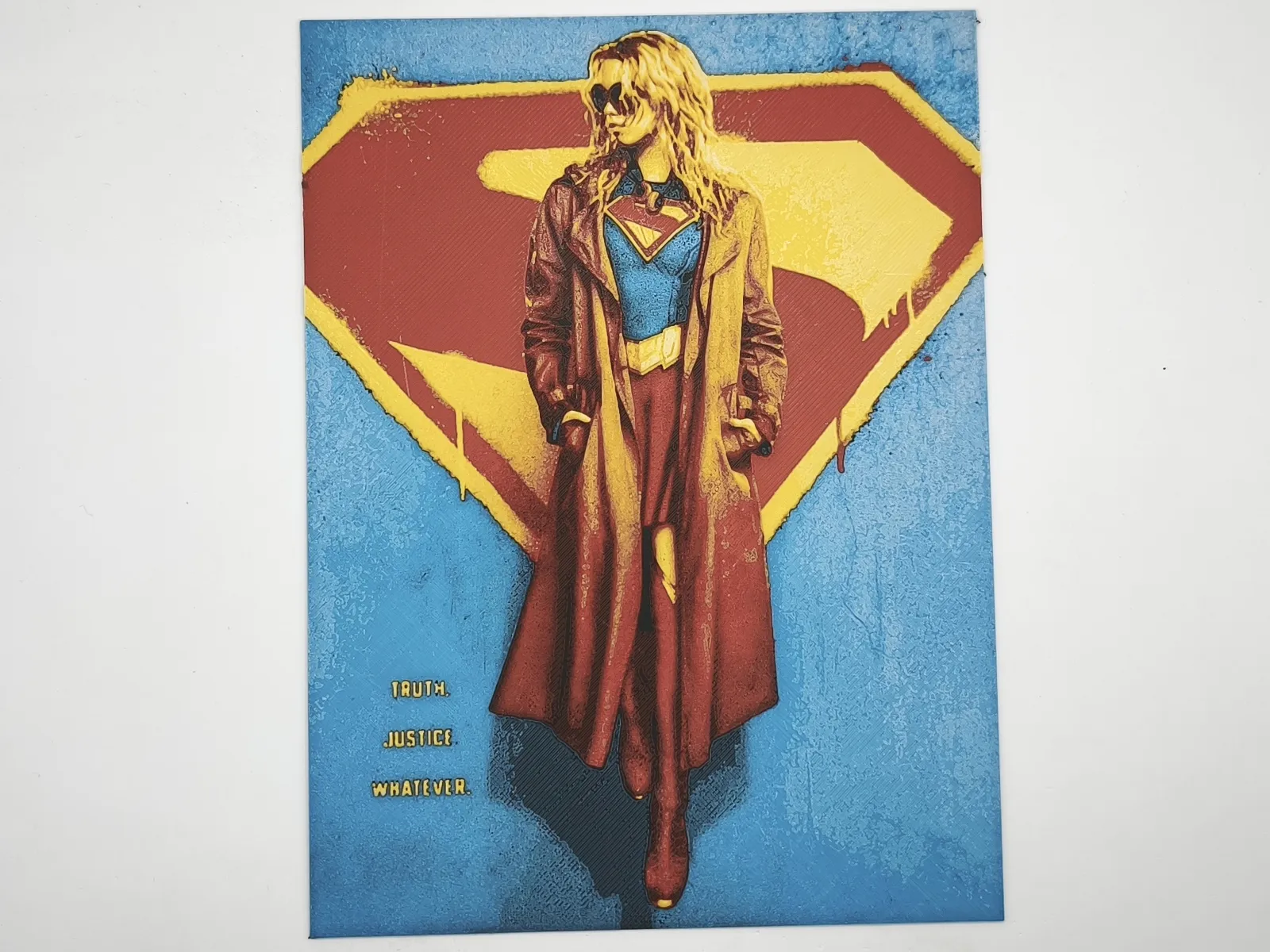 Supergirl poster - hueforge