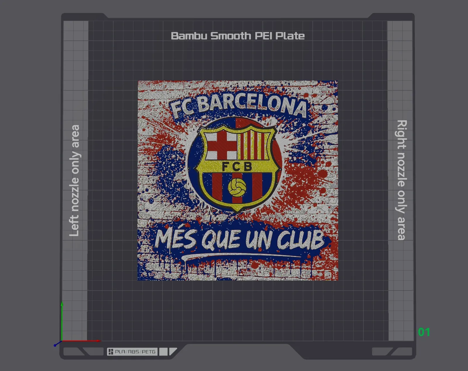 FC Barcelona Wappen 200x200