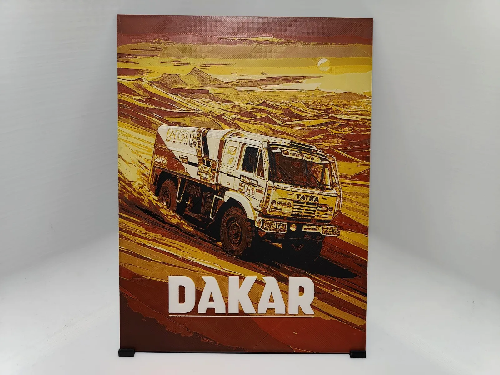 Dakar #2 Poster - Hueforge