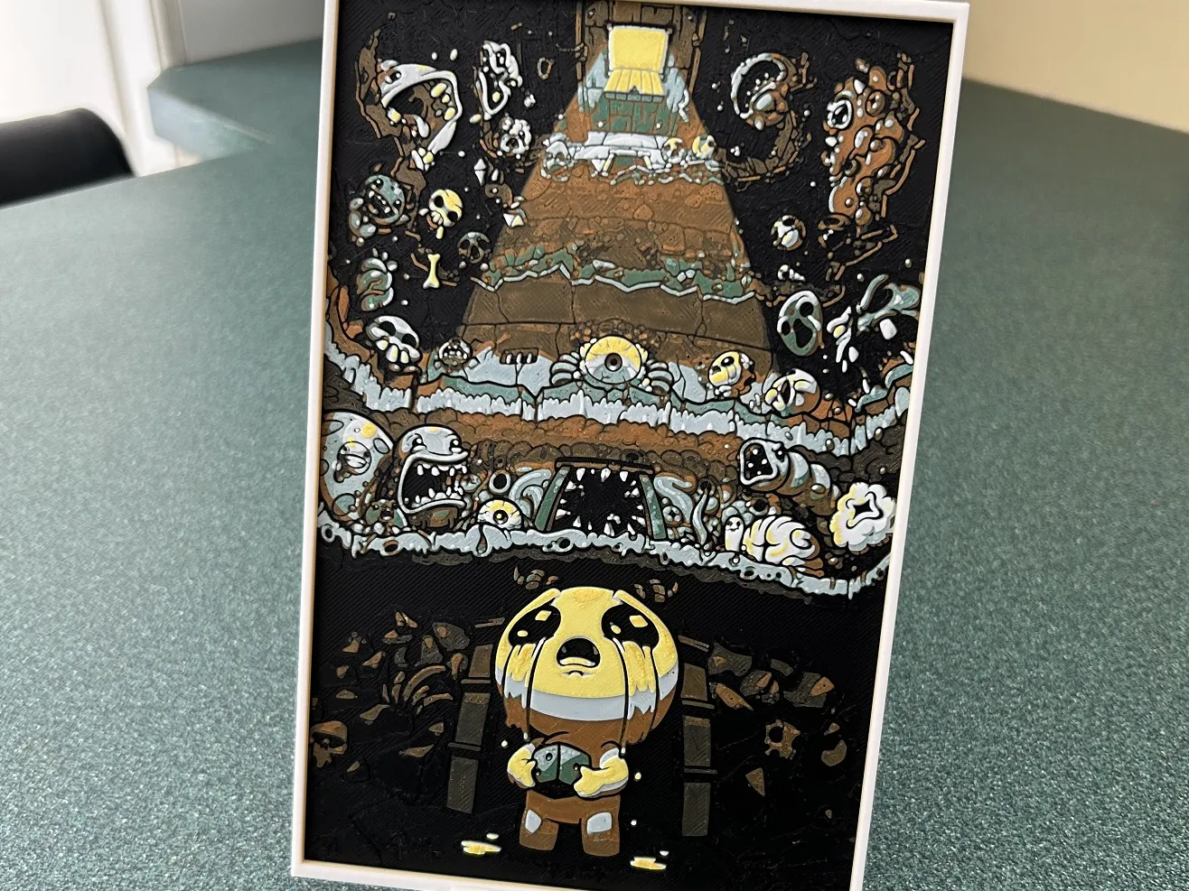 Binding of Isaac Hueforge Artwork