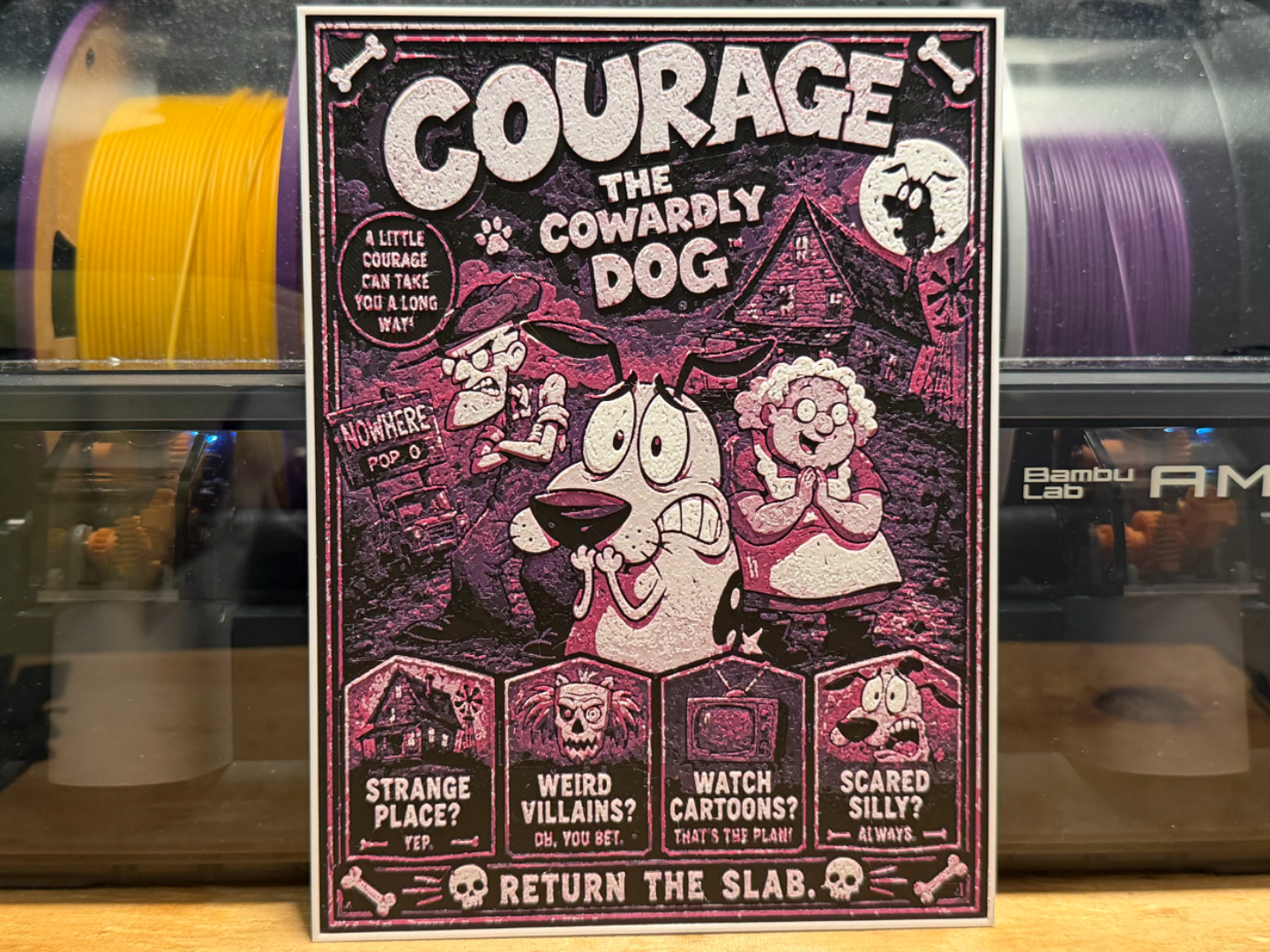 Courage The Cowardly Dog HueForge