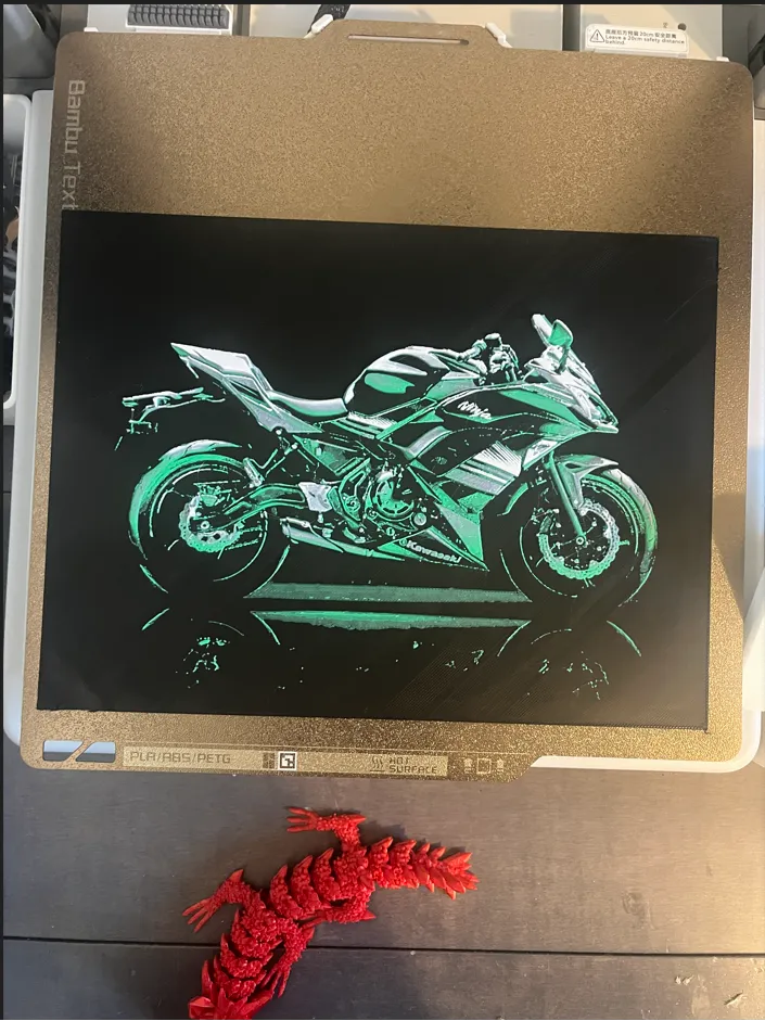 Kawasaki Ninja Hueforge