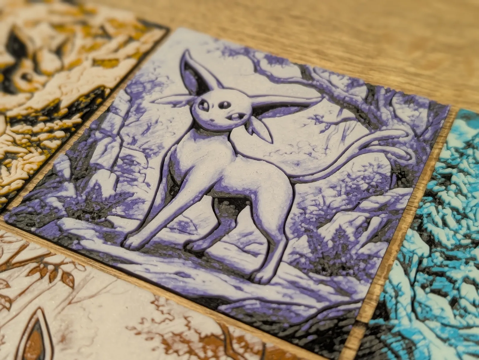 Eeveelution Pokemon Hueforge & Frame