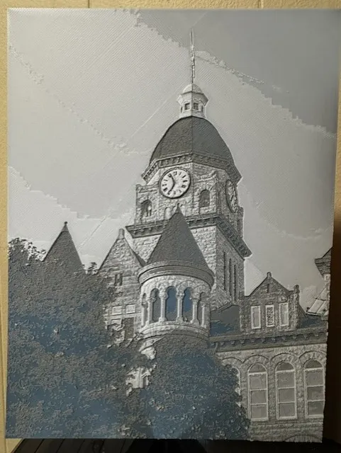 Jasper County Courthouse – Carthage, Mo. HueForge