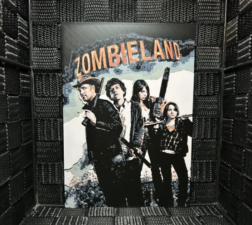 Hueforge Movie Poster - Zombiland -