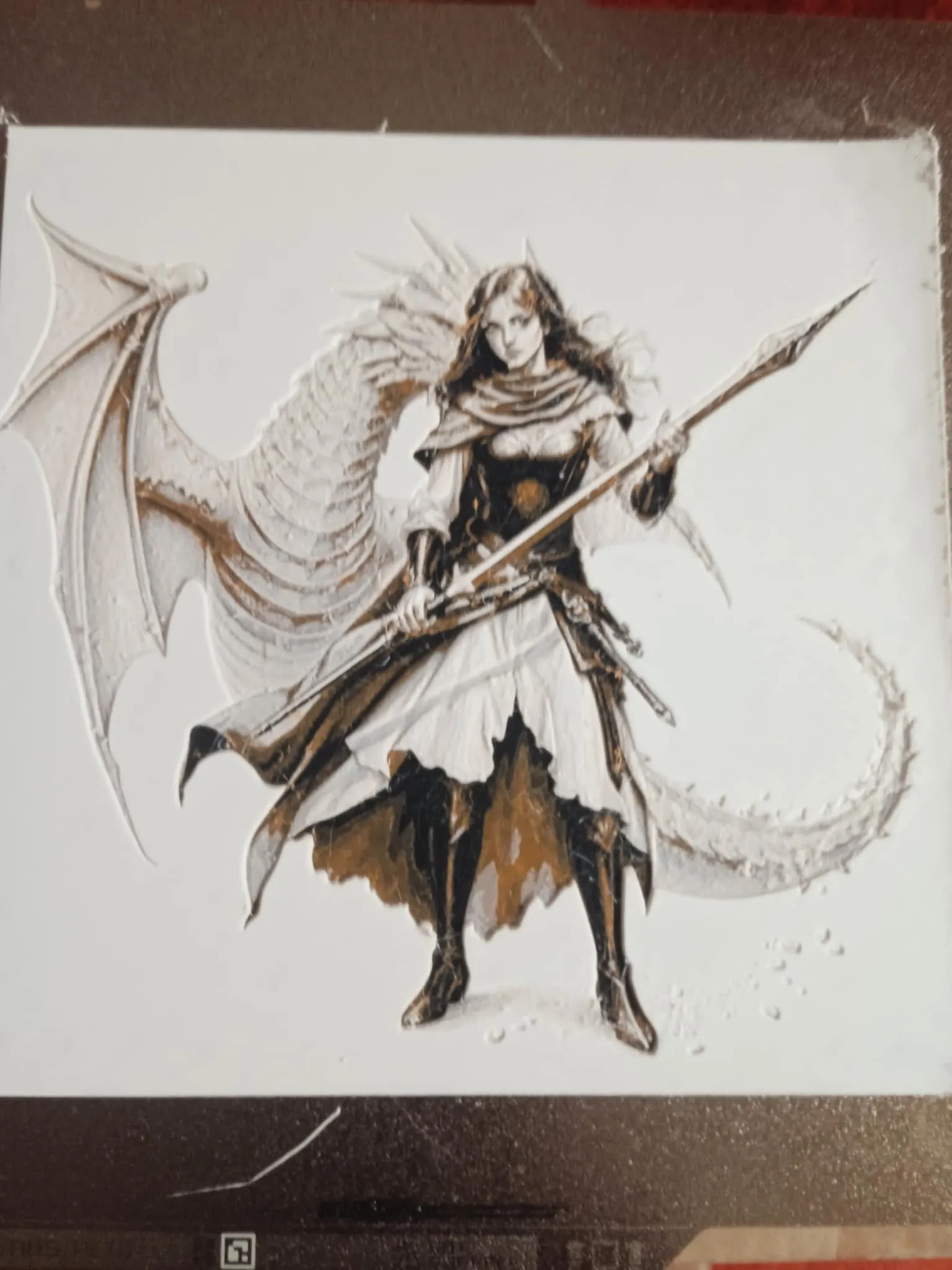 Dragon guerrier .hueforge