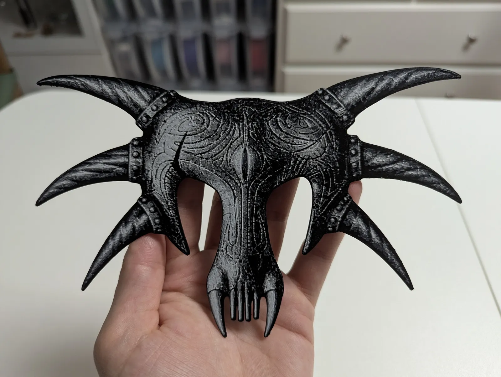 Gothic The Sleeper Head Logo HueForge