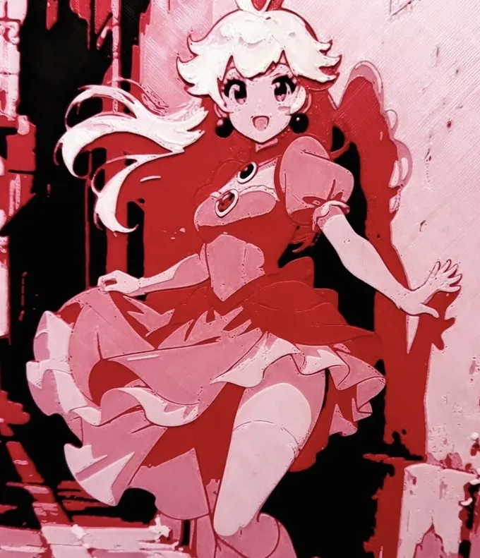 Fan Art : Peach in the street