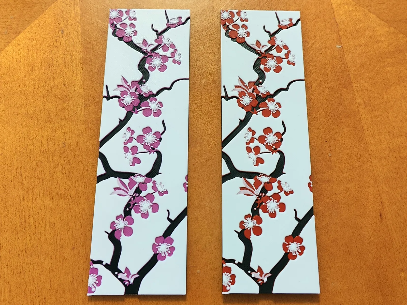 Cherry Blossom Bookmark - HueForge