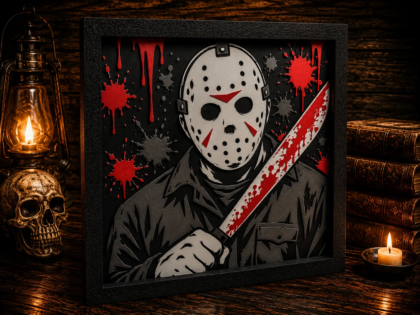 Jason Vorhees - Horror HueForge