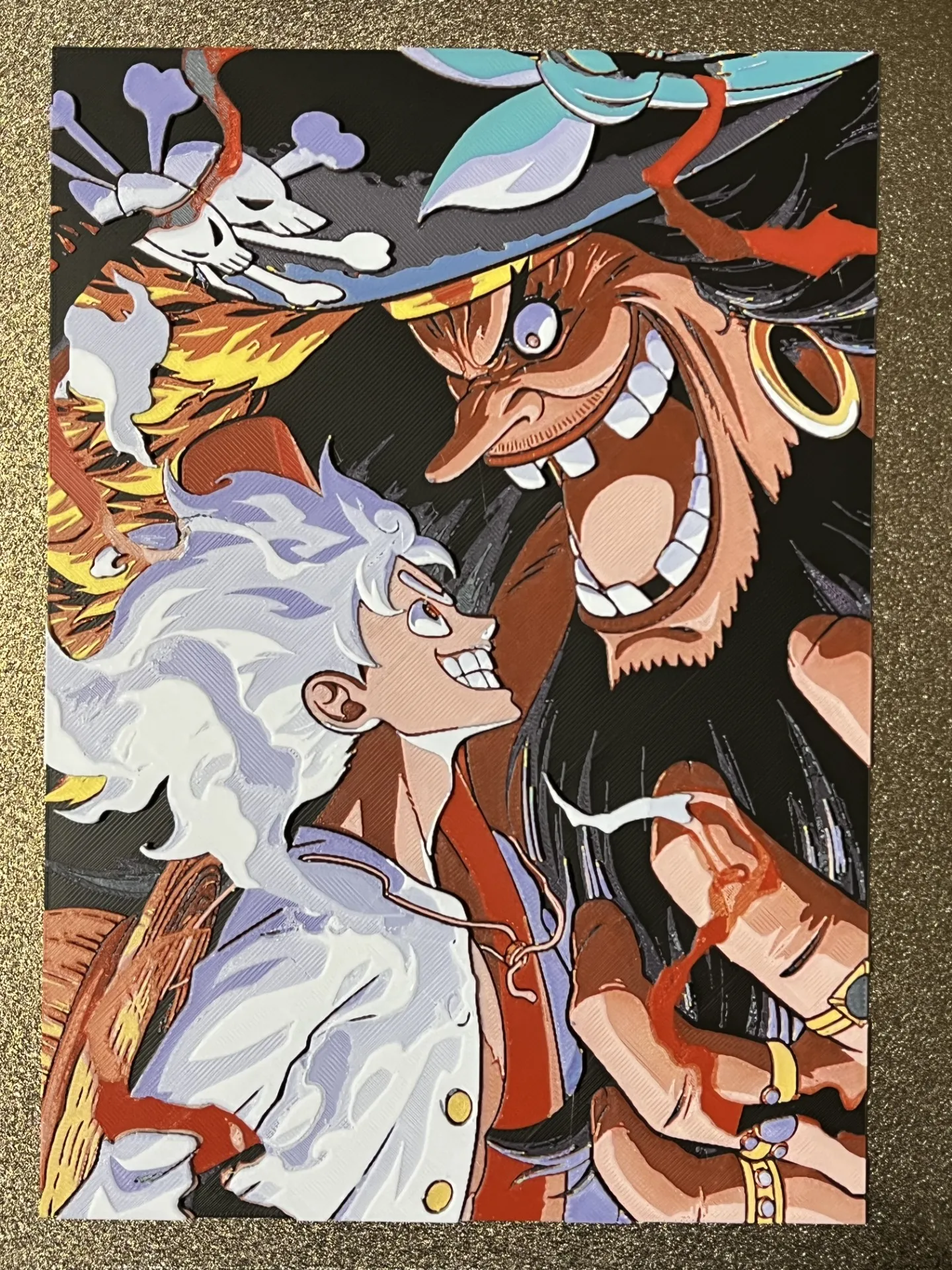 One Piece Final Fight Luffy vs Teach Hueforge